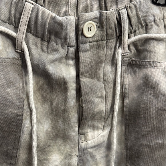 Easel Gray‎ Tie-Dye Cargo Pants - Picture 2 of 4